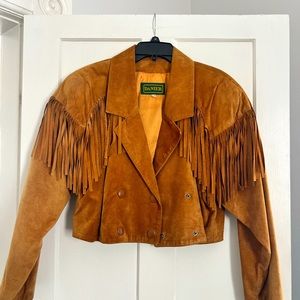 Vintage Danier Cropped Cowgirl Jacket